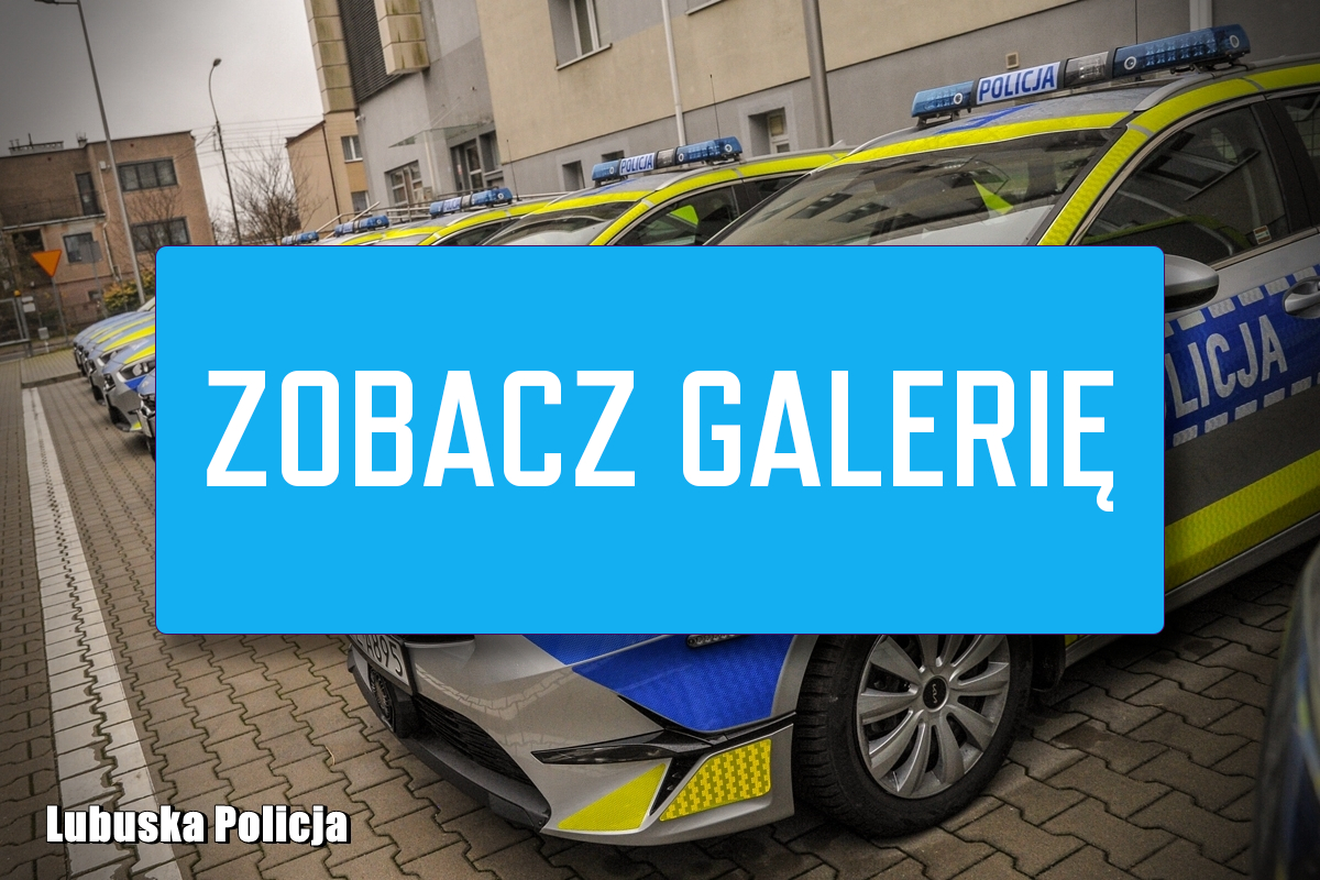 Nowe radiowozy Lubuska Policja