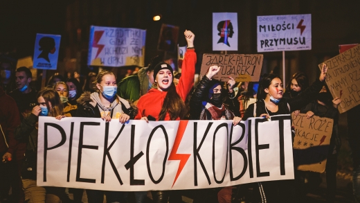 Protest kobiet w Sulechowie. &quot;Największa demonstracja w historii miasta&quot;
