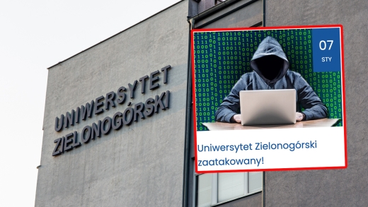 Atak hakerski na Uniwersytet Zielonogórski. Serwisy przestały działać