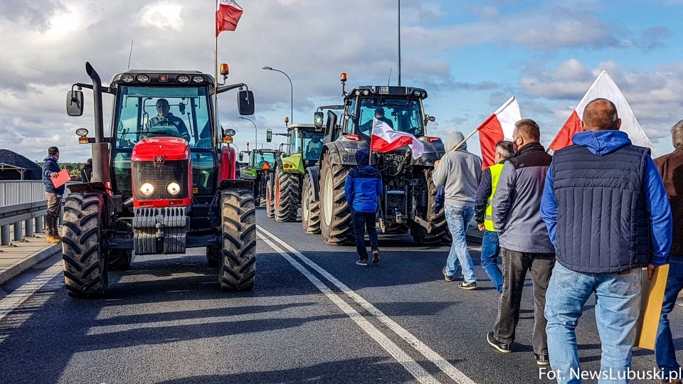 Protest rolników. Ciągniki zablokują drogi koło Sulechowa