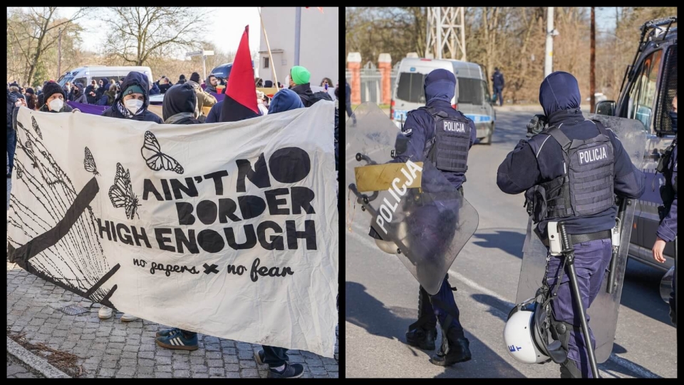 Demonstracja w sprawie imigrantów w Krośnie Odrzańskim. "Dość kryminalizowania migracji" (ZDJĘCIA)