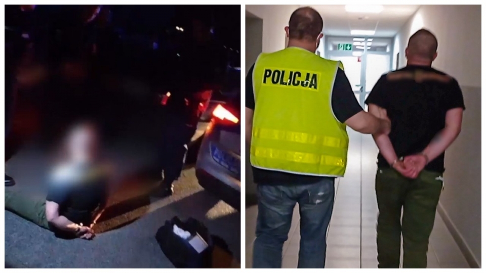 Policyjny pościg na trasie Zabór-Łaz za skradzionym BMW. Policjanci rozstawili blokadę!