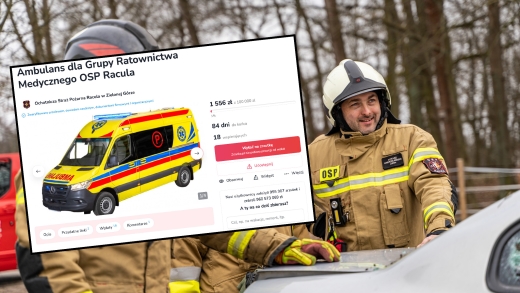 Strażacy z zielonogórskiej Raculi zbierają na ambulans! Możesz im pomóc! (FILM)