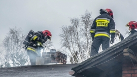 Pożary w Czerwieńsku i Nietkowie. Paliły się sadze w kominach (ZDJĘCIA)