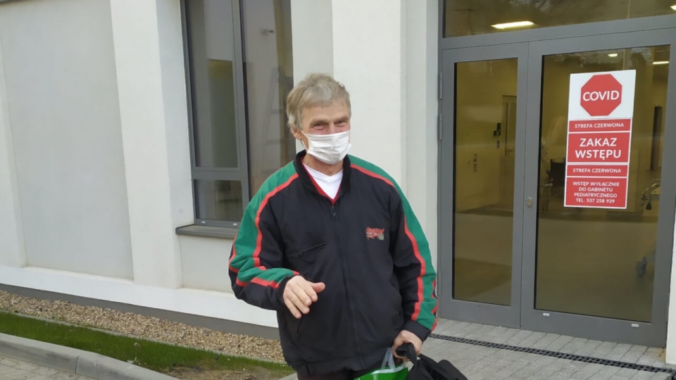 Andrzej Huszcza wyszedł ze szpitala