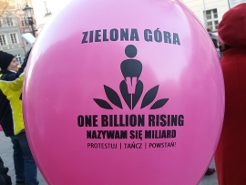 One Billion Rising w Zielonej Górze (ZDJĘCIA)