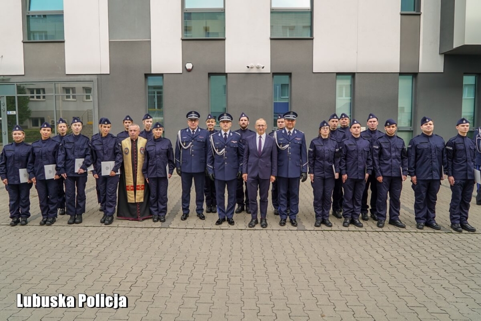 9/9 - To nowi policjanci i policjantki. Trafią do lubuskich komend