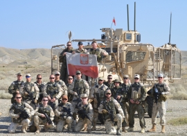 Uroczyste powitanie żołnierzy II zmiany PKW RSM NATO Afganistan