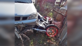 Poważny wypadek pod Gorzowem. Ranny motocyklista z zakazem prowadzenia (ZDJĘCIA)