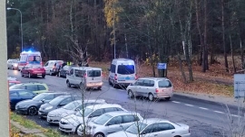 Kolizja pojazdów na Szosie Kisielińskiej w Zielonej Górze
