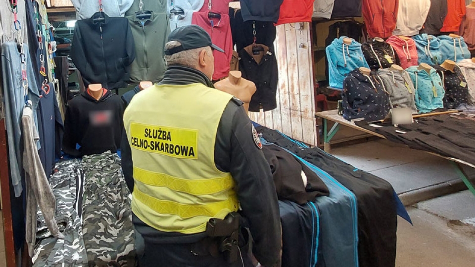 Akcja celników na bazarach w Lubuskiem