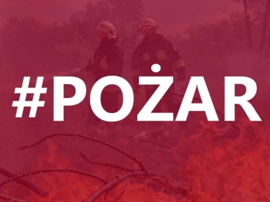 Kolejny pożar składowiska w Dąbrówce Wielkopolskiej. Na miejsce jedzie wiele zastępów straży pożarnej