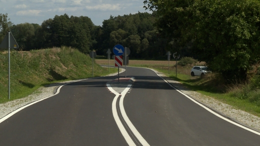 Droga łącząca Koźminek z Kręckiem w powiecie świebodzińskim została otwarta!