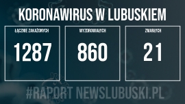 Koronawirus w Lubuskiem. Odnotowano 15 nowych przypadków zakażenia