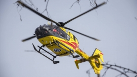 Śmigłowiec LPR wylądował koło szpitala w Sulechowie