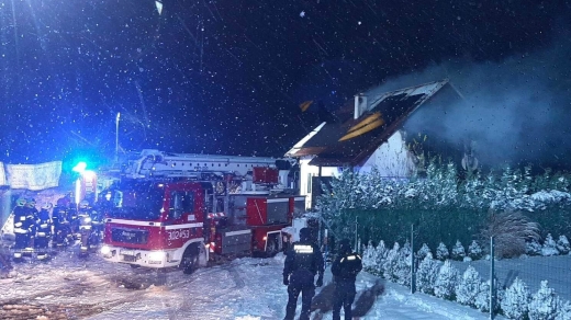 Tragiczny pożar pod Gorzowem. Płonął dom. Nie żyje kobieta