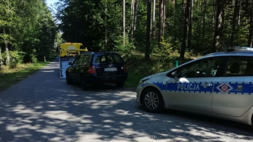Policyjny pościg koło Strzelec Krajeńskich. 32-latek miał trzy zakazy prowadzenia (ZDJĘCIA)