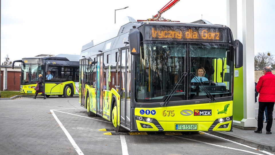 Pierwsze autobusy elektryczne wyjechały na ulice Gorzowa