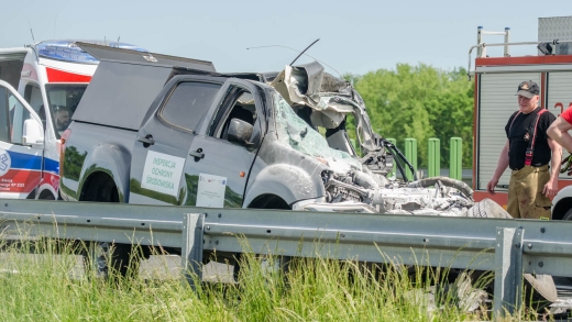 Tragiczny wypadek na S3 koło Zielonej Góry. Ciężko ranny kierowca zmarł w szpitalu (ZDJĘCIA)