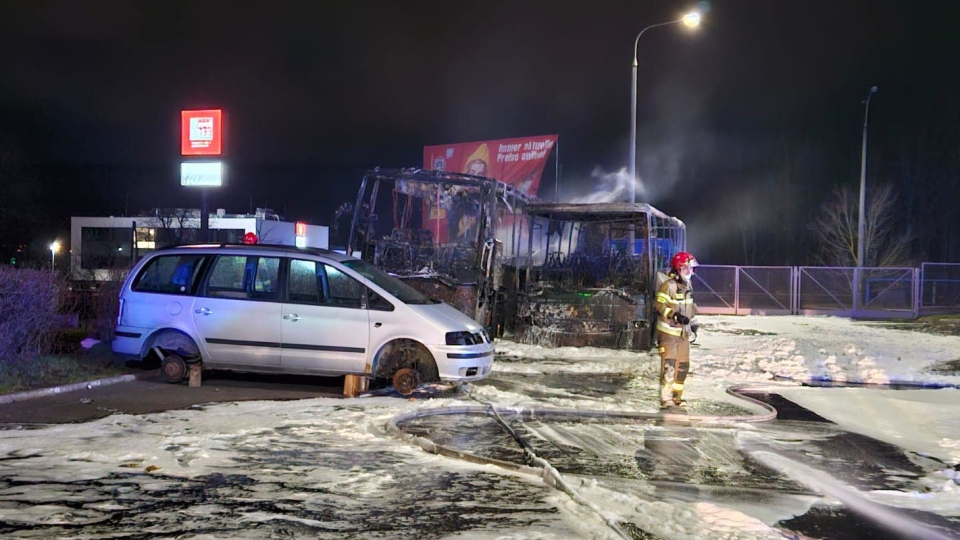 Pożar w Słubicach. Autobusy płonęły jak pochodnie (ZDJĘCIA)