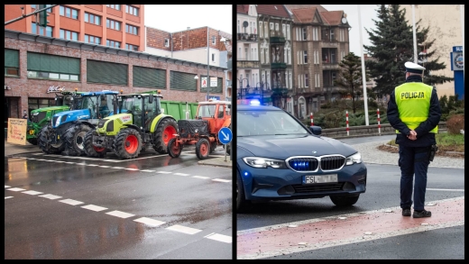 Strajk rolników w Niemczech. Zablokowali przejście graniczne (ZDJĘCIA)