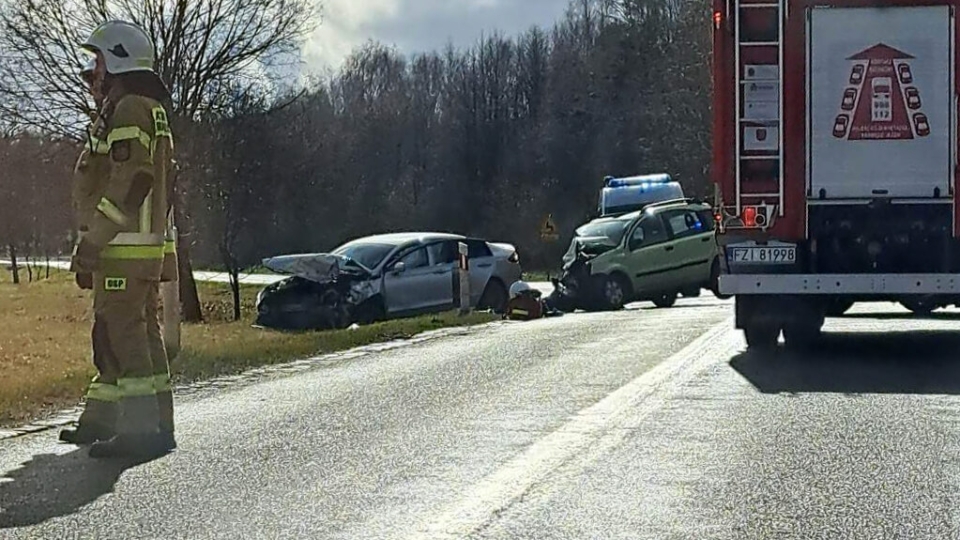 Tragiczny wypadek koło Sulechowa. Ciężko ranny kierowca zmarł w szpitalu (ZDJĘCIA)