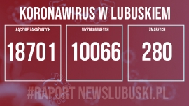 Koronawirus lubuskie. Odnotowano 572 nowe zakażenia, najwięcej w Zielonej Górze!