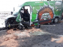 Wypadek zielonogórskich koszykarzy. Cztery osoby trafiły do szpitala