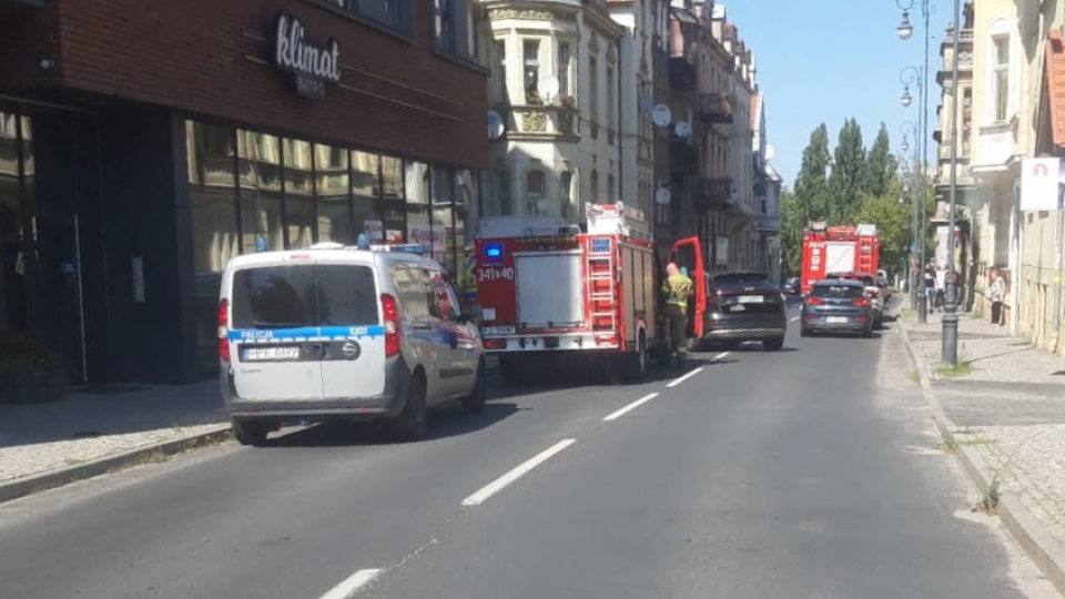 2/3 - Wypadek w Zielonej Górze. Ranna motocyklistka