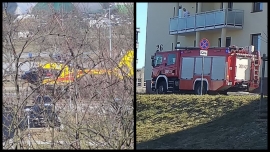 Śmigłowiec LPR wylądował na osiedlu w Gorzowie. Nie było wolnej karetki