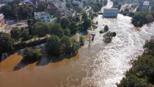 Wielka woda w Żaganiu. Tak teraz wygląda miasto (ZDJĘCIA)