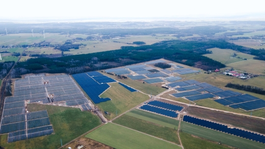 Nomad Electric zbudował i zenergetyzował park solarny  o łącznej mocy 50 MWp.