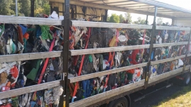 Ciężarówka pełna nielegalnych odpadów z Niemiec jechała do Polski (ZDJĘCIA)