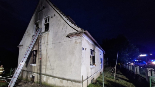 Tragiczny pożar w Ośnie Lubuskim. Nie żyje jedna osoba, dwie zostały ranne
