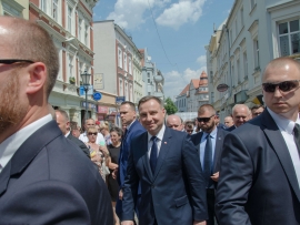 Prezydent RP Andrzej Duda odwiedził Zieloną Górę (ZDJĘCIA, FILMY)