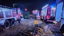 Kolejny pożar na składowisku odpadów w Gorzowie Wielkopolskim (ZDJĘCIA)