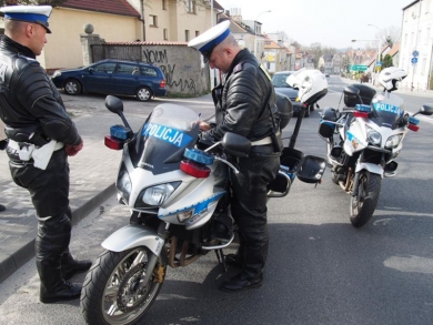 Policyjne motocykle wyruszyły na drogi powiatu zielonogórskiego…