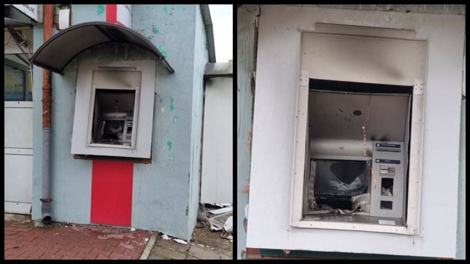 Żagań: Pod osłoną nocy został wysadzony bankomat! "Było słychać huk niesamowity"
