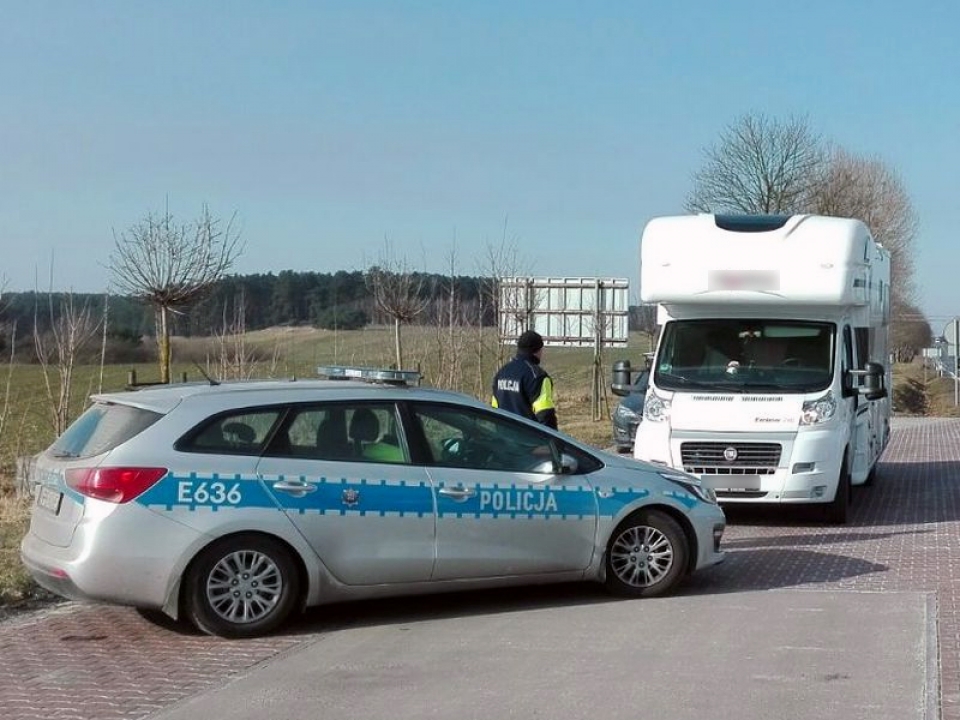 Skradziony w Niemczech „Kamper” wart 300 tys. zł odzyskany przez policjantów