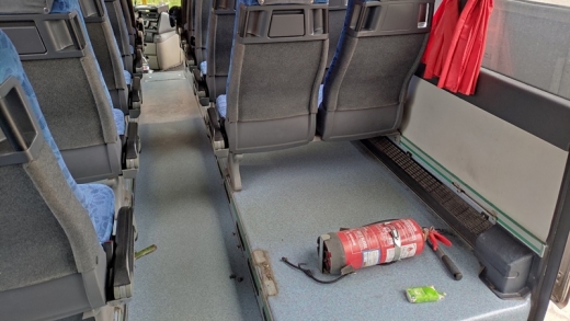 W ukraińskim autobusie zamiast barku dołożono dodatkowe siedzenia!