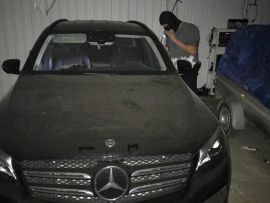 Zielona Góra: Luksusowy Mercedes skradziony w Niemczech odzyskany przez policjantów (ZDJĘCIA)