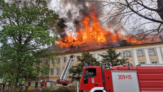 Pożar AJP Gorzów. Znamy sprawców. Usłyszeli już zarzuty