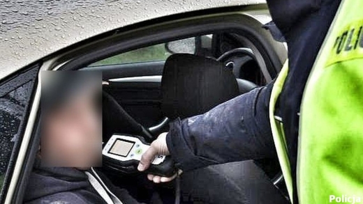 Pijany kierowca zatrzymany w Sulechowie. Ma dożywotnie zakazy prowadzenia za... jazdę po alkoholu