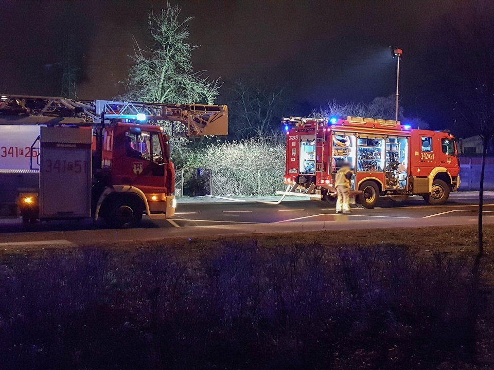 Pożar w budynku w Zielonej Górze. W akcji 4 zastępy straży pożarnej