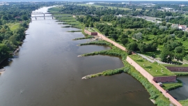 Wody Polskie przebudują przeprawę w Kostrzynie nad Odrą. Wykonawca przejmuje plac budowy