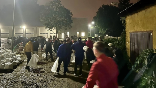 Tutaj robi się niebezpiecznie. &quot;Istnieje ryzyko zalania&quot;. Stan wód w Lubuskiem