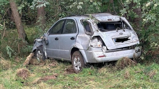 Wypadek na krajowej &quot;92&quot; w Lubuskiem. Są ranni. Czy sprawca uciekł?