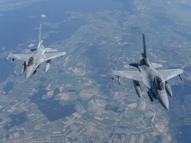 Możliwe kolejne loty wojskowych F-16 nad Zieloną Górą