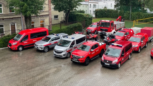 Nadciągają wielkie ulewy. Strażacy z lubuskiego jadą z pomocą na Dolny Śląsk