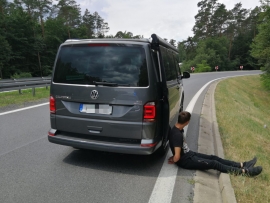 Obywatel Litwy ukradł samochód w Niemczech. Został zatrzymany po pościgu (ZDJĘCIA)